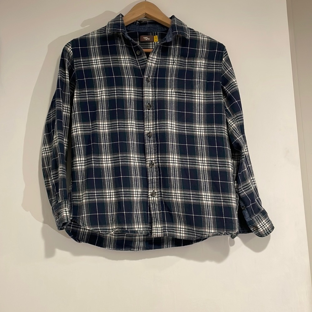 Boys button-down flannel